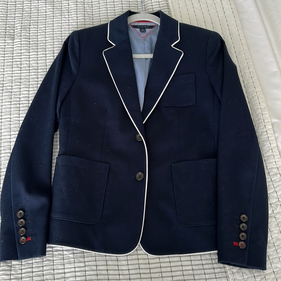 Tommy Hilfiger blue navy blazer size 6 new - Picture 3 of 3
